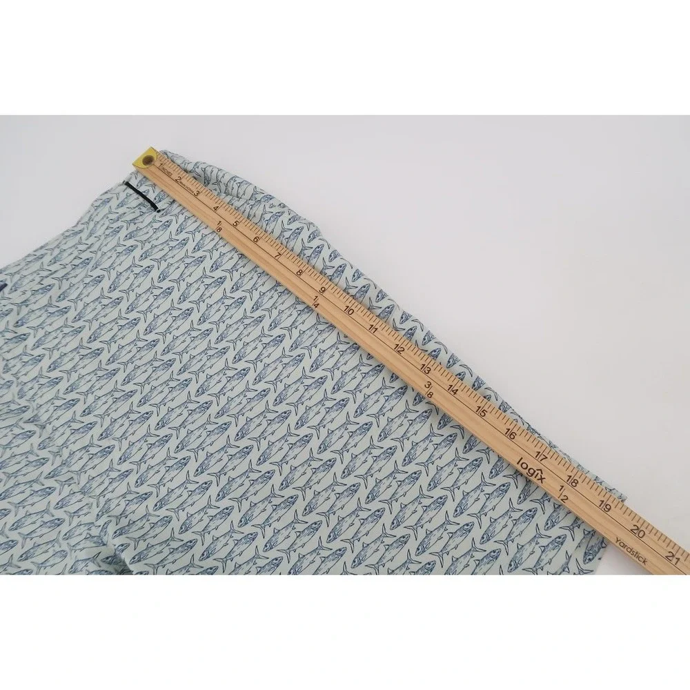 True Flies Shell Creek Short Fishing Shorts Mens Large Blue Fish Performance